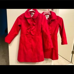 Girls American Widgeon coat, size 8